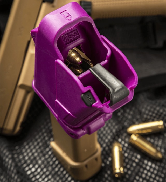 Uplula 9mm magazine loader, universal pistol magazine loader